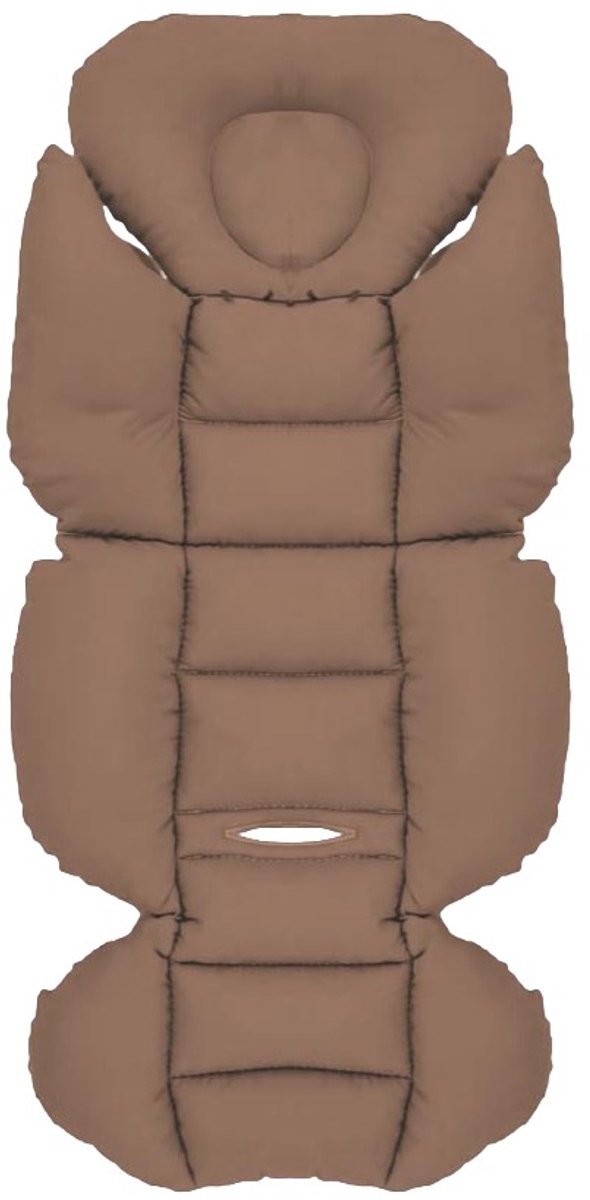 Mordesign Plain Brown Wandelwagen/Buggy Inlegkussen