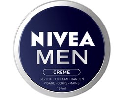 NIVEA MEN Crème Blik Mini - Alle huidtypen - Verrijkt met vitamine E - Hydrateert en verzorgt - Vakantie Mini's - Voordeelverpakking 10x30ml