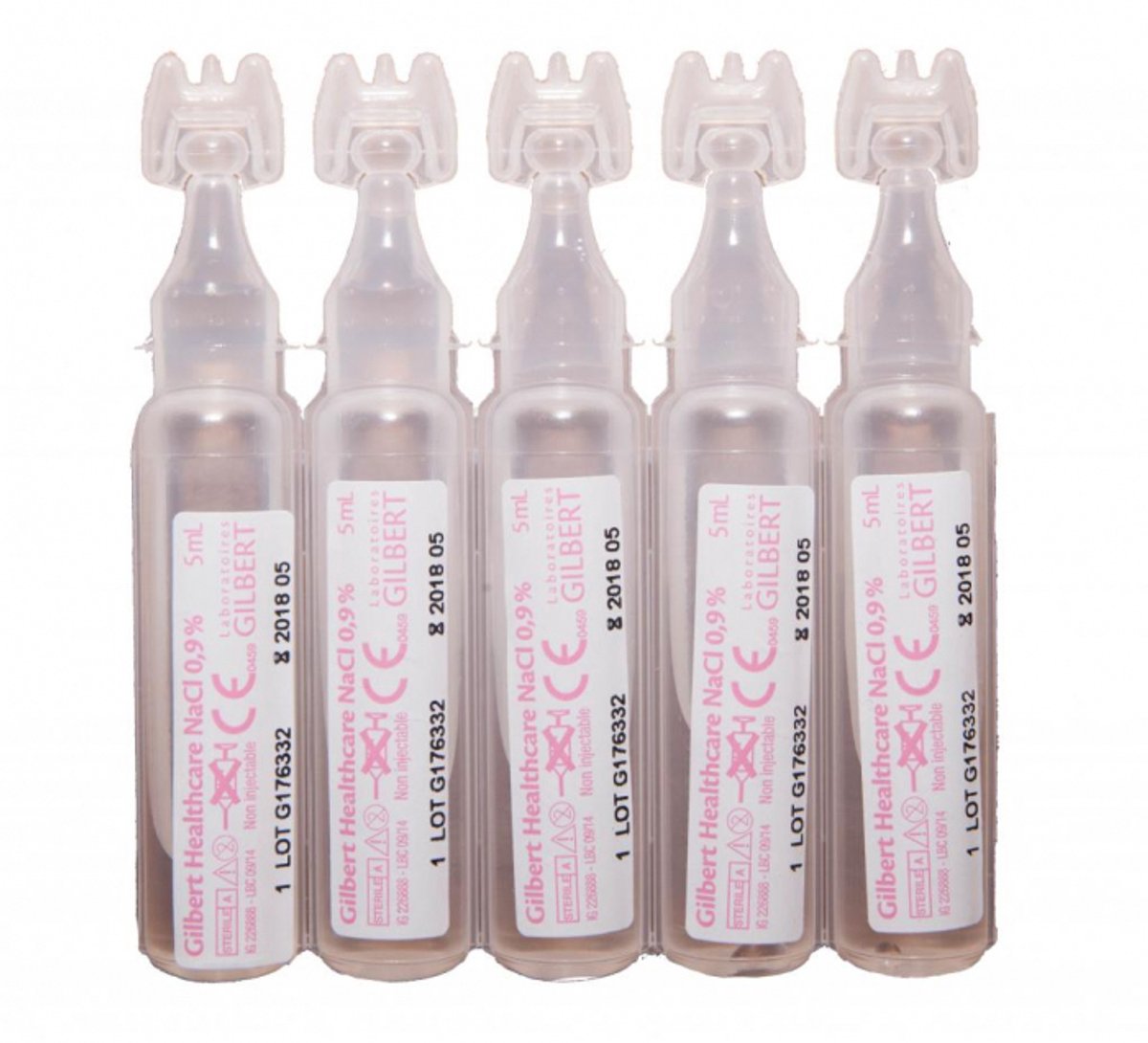 Gilbert Physiodose Physiological serum 3 verpakkingen - 40X5 ML