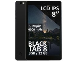 Tablet Blow BlackTAB8 Unisoc T310 3 GB RAM 32 GB Zwart