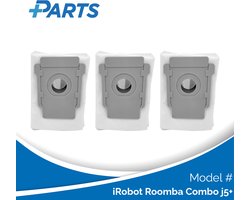 iRobot Roomba Combo j5+ Stofzakken (3 Stuks, Plus.Parts® alternatief voor 4626194 / 4640235)