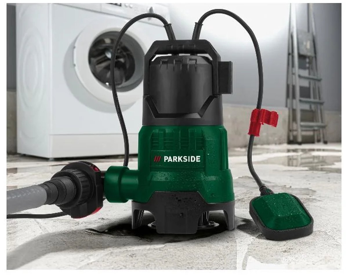PARKSIDE® Dompelpomp 400 W - Debiet: max. 9000 l/u - Onderdompelingsdiepte: max. 7 m - Ideaal voor het leegpompen en overpompen van regentonnen, vijvers, bouwputten met grondwater of kelders na overstromingen of leidingbreuken – foto 8