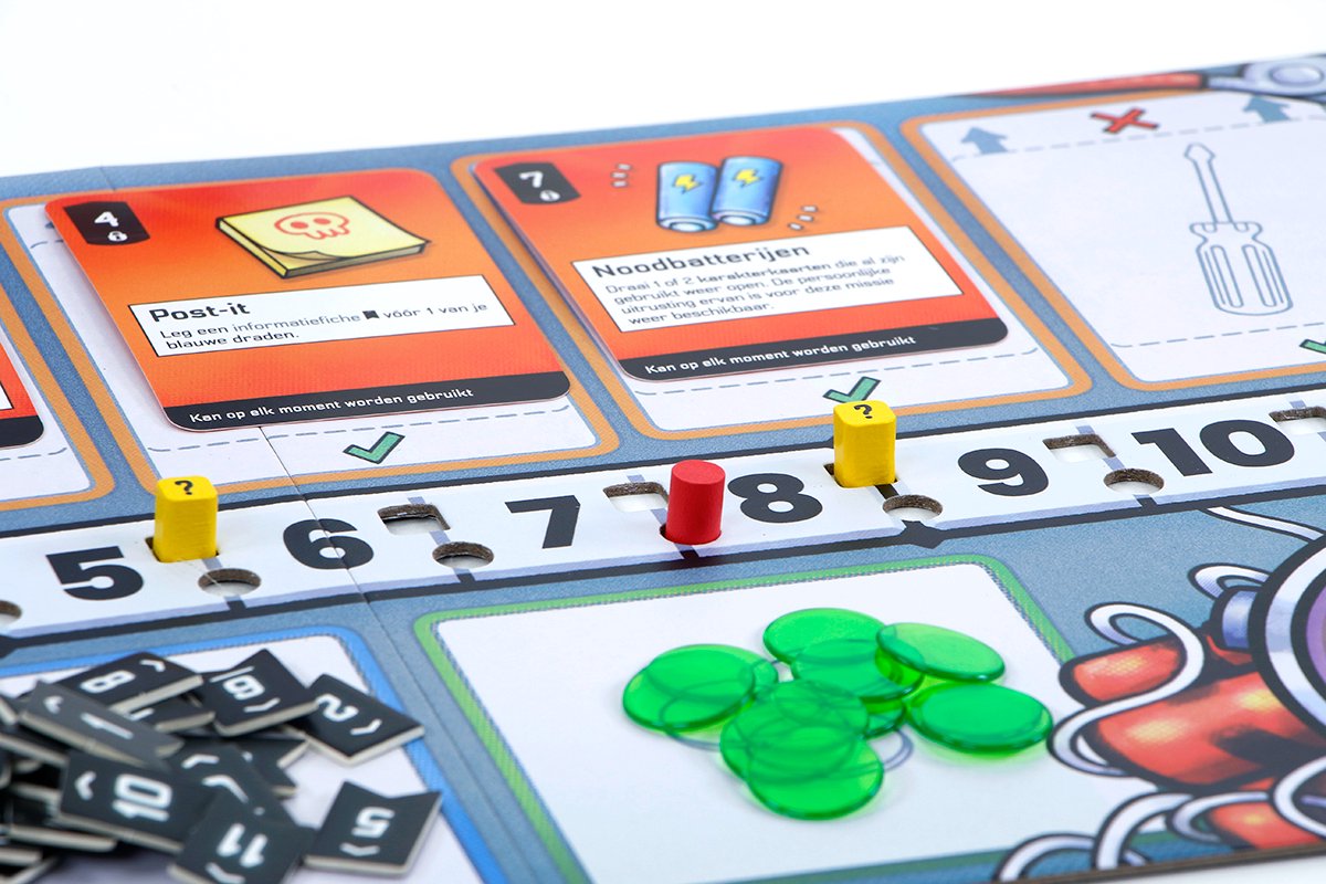 999 Games - Bomb Busters - Coöperatief Bordspel - Winnaar Spiel des Jahres 2025/Speelgoed van het jaar 2025 en de Gouden Ludo!- Werk samen en maak de bom onschadelijk - Tik tak, tik tak... — afbeelding 20