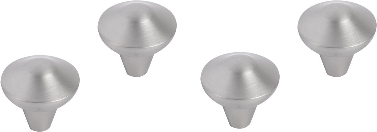 Differnz Groningen knop - 20 mm - mat chroom