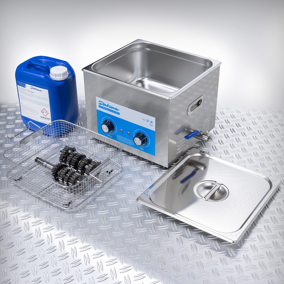 Datona® Ultrasoon reiniger 13 liter met Ultrasonic MC