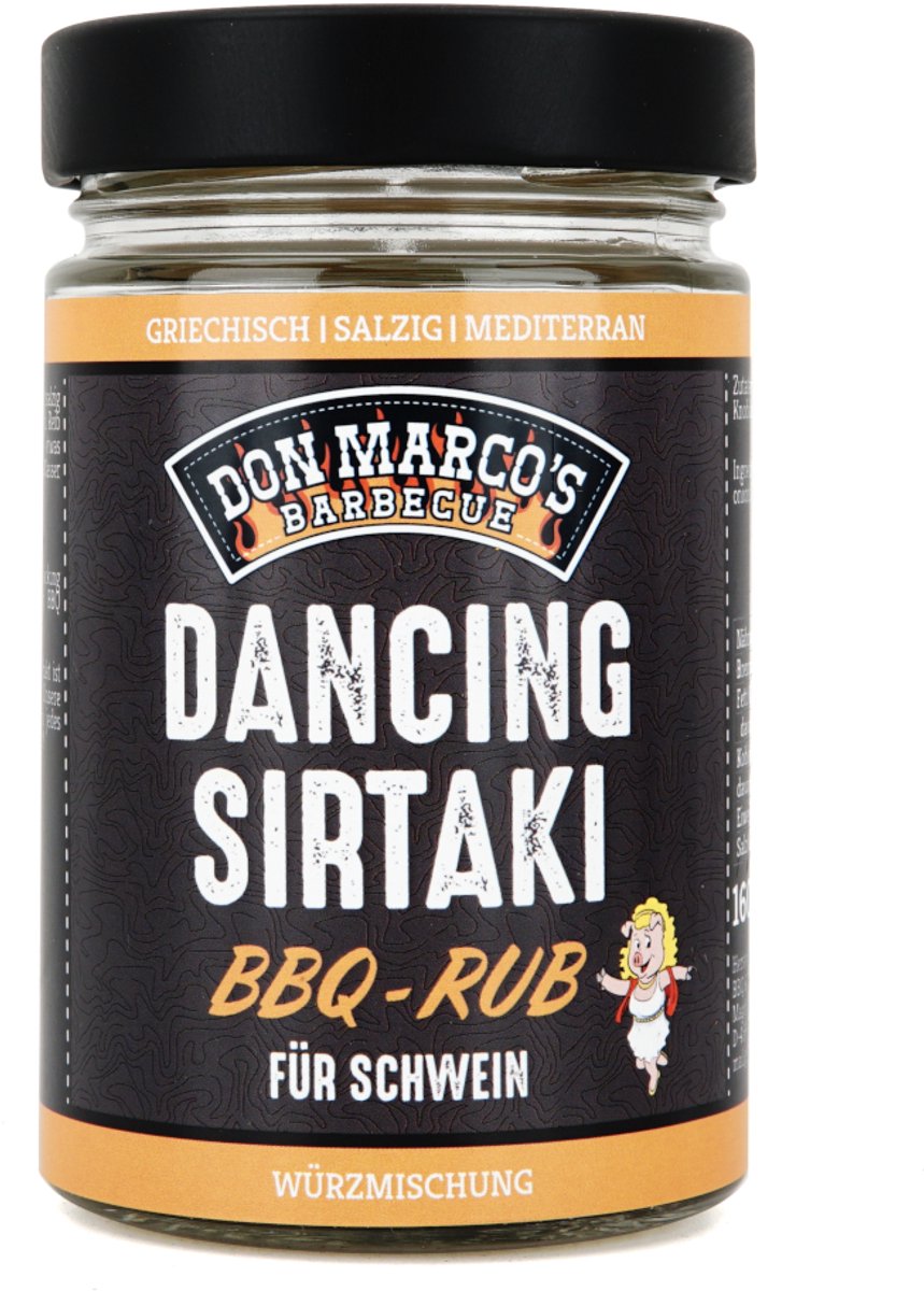 Don Marco's - Dancing Sirtaki - BBQ RUB - 220 gram