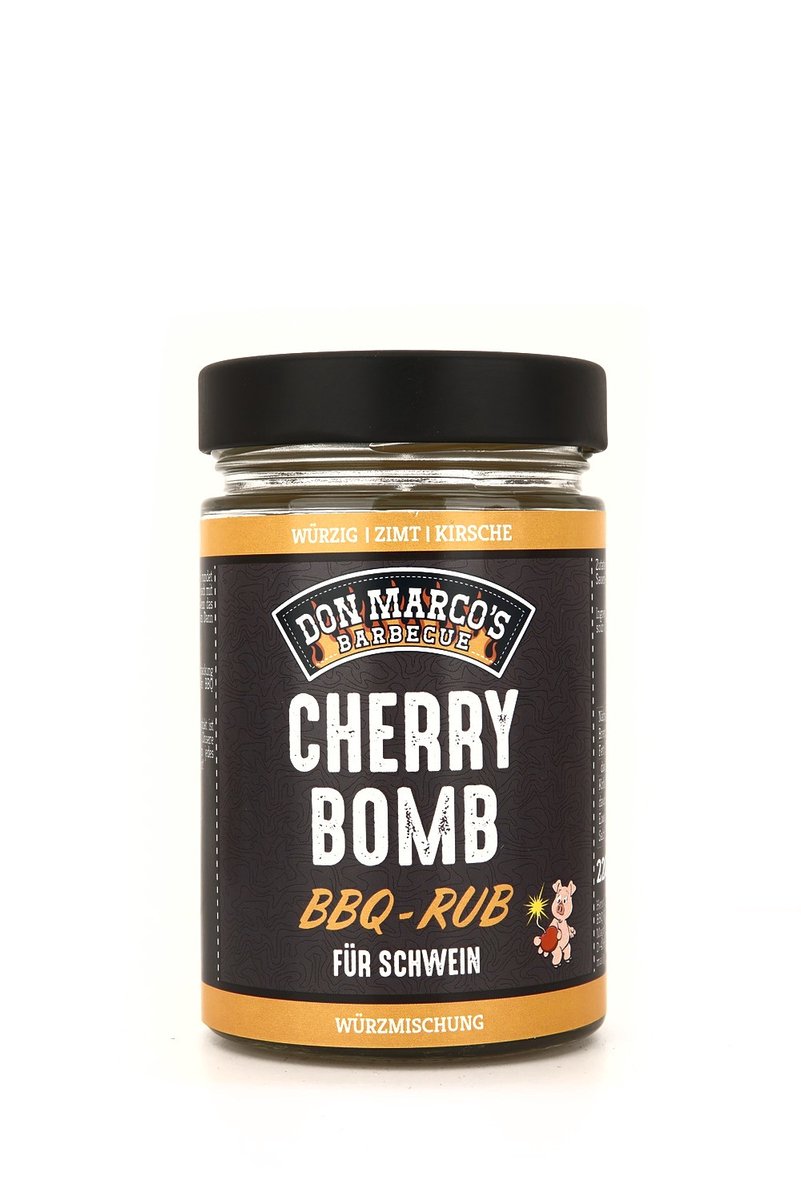 Don Marco's Cherry Bomb - BBQ RUB - 220 gram
