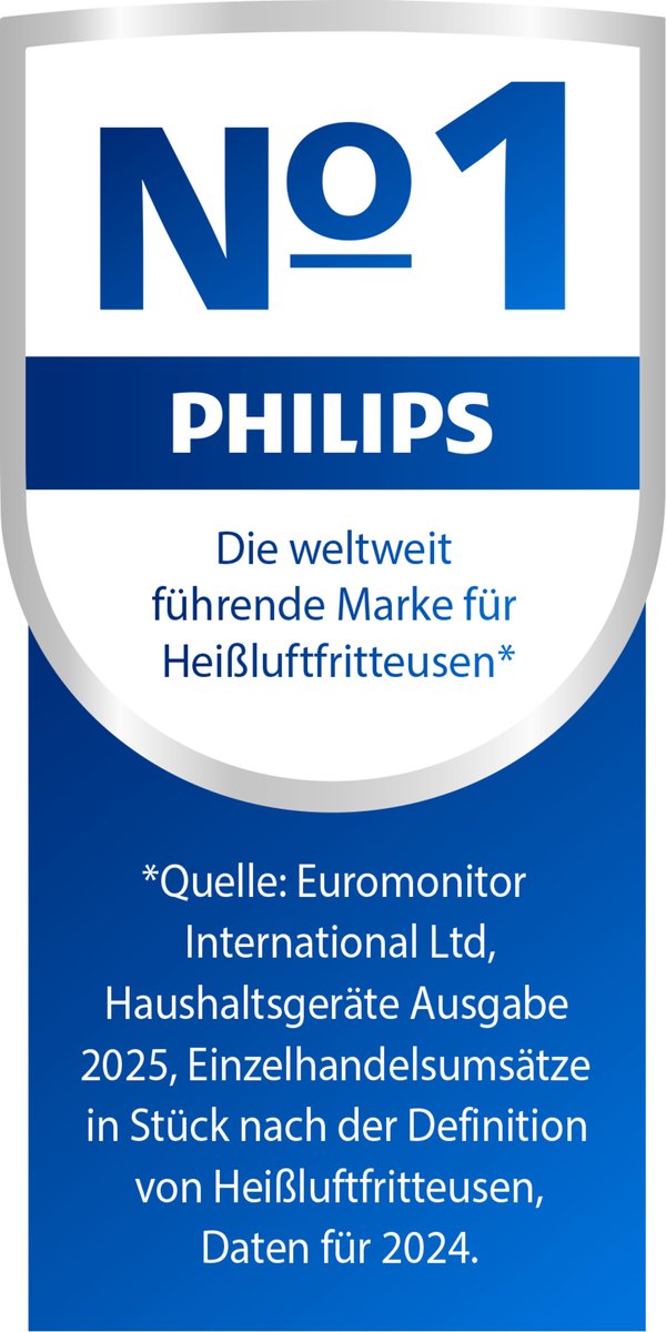 Philips Airfryer 5000 Series HD9285/93 met 2 Lades - afbeelding 2