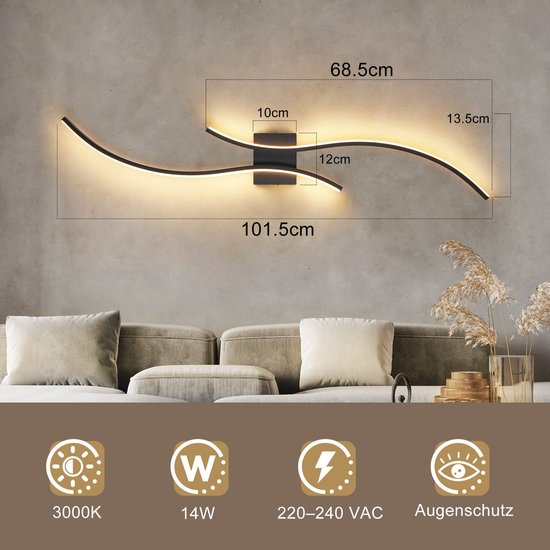 Lot De 2 Plafonniers Led À Plafond 20 W 60 Cm 2000 Lm Lumière Sous Lot De 2 Plafonniers Led À Plafond 20 W 60 Cm 2000 Lm Lumière Sous