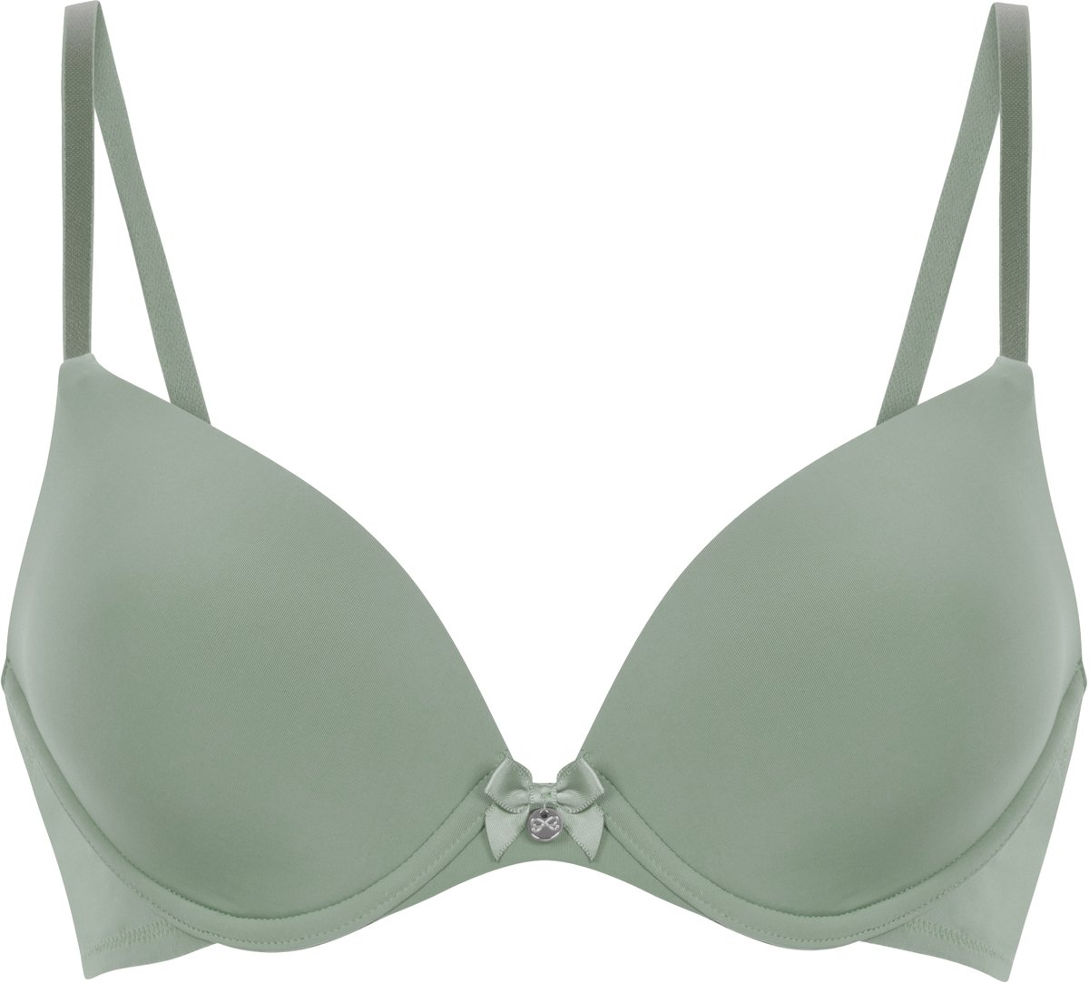 Hunkemöller Dames Lingerie Voorgevormde beugel bh Plunge - Groen - maat C65