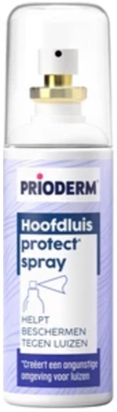 Prioderm Protect* Spray - Helpt beschermen tegen hoofdluizen - UItspoelen niet nodig - Geschikt vanaf 3 jaar - 100 ml
