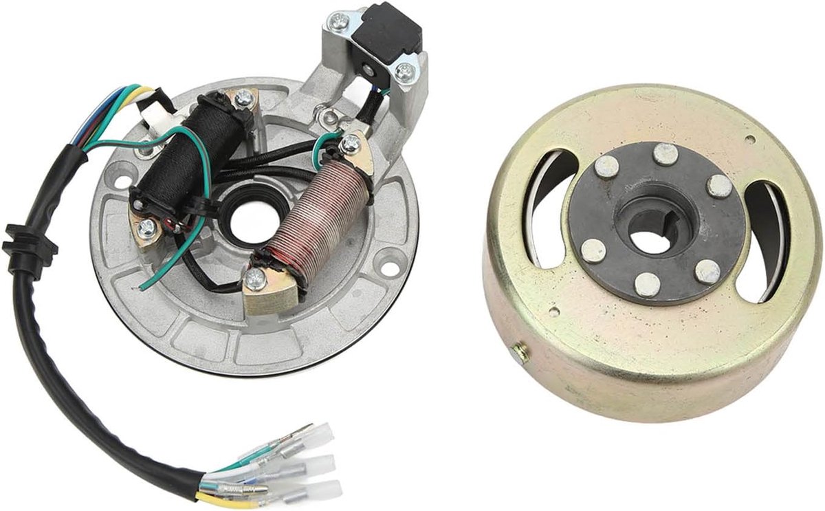 Stator Rotor Kit van Koper Aluminium voor 90cc 110cc 125cc 140cc Pitbike met Startmotor
