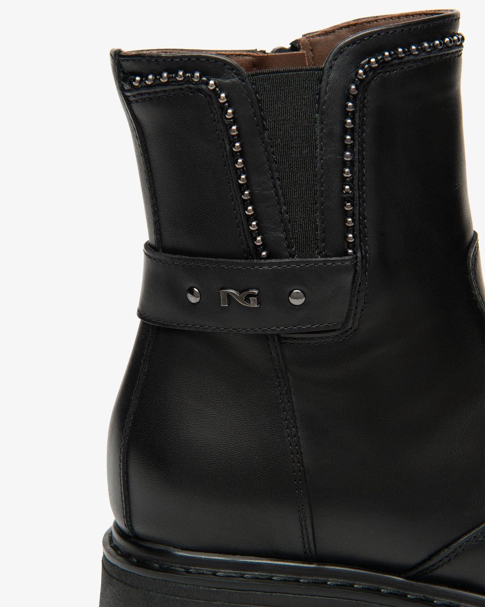 Nerogiardini Laarzen Guanto Nero Tr Ofena 7902 - Fashion Wear - Vrouwen
