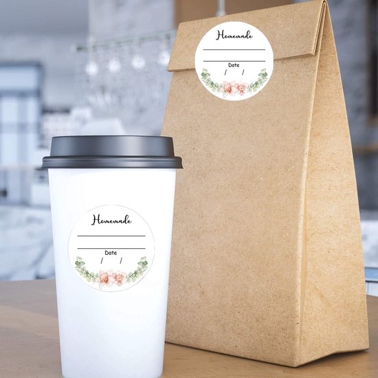 Jametiketten - jam etiketten - Keukenlabels - keuken labels - etiketten keuken - jam etiketten stickers - etiketten stickers voor de vriezer - etiketten jampot - etiketten stickers jampotten -kruiden stickers - Sluitzegels - Sluitstickers