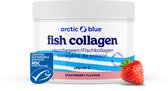 Arctic Blue - 4500 mg Viscollageen Poeder - Met Vit C - Aardbeismaak - 30 doseringen - MSC Keurmerk