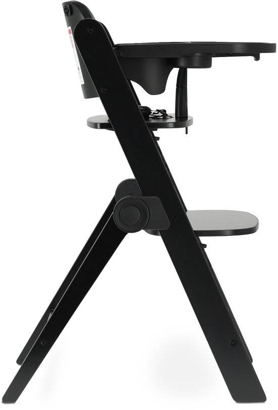 Chaise haute de Luxe Deryan Odin avec transat - Grijs foncé