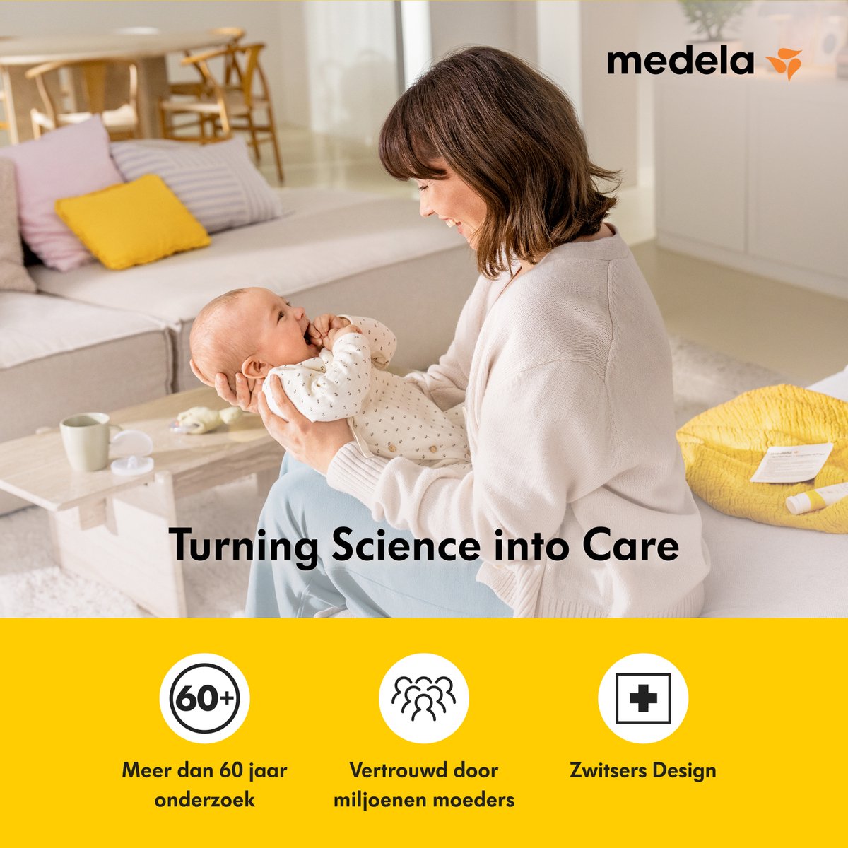 Medela - Ultra‑Ademende Zoogcompressen - 120 stuks thumbnail 2