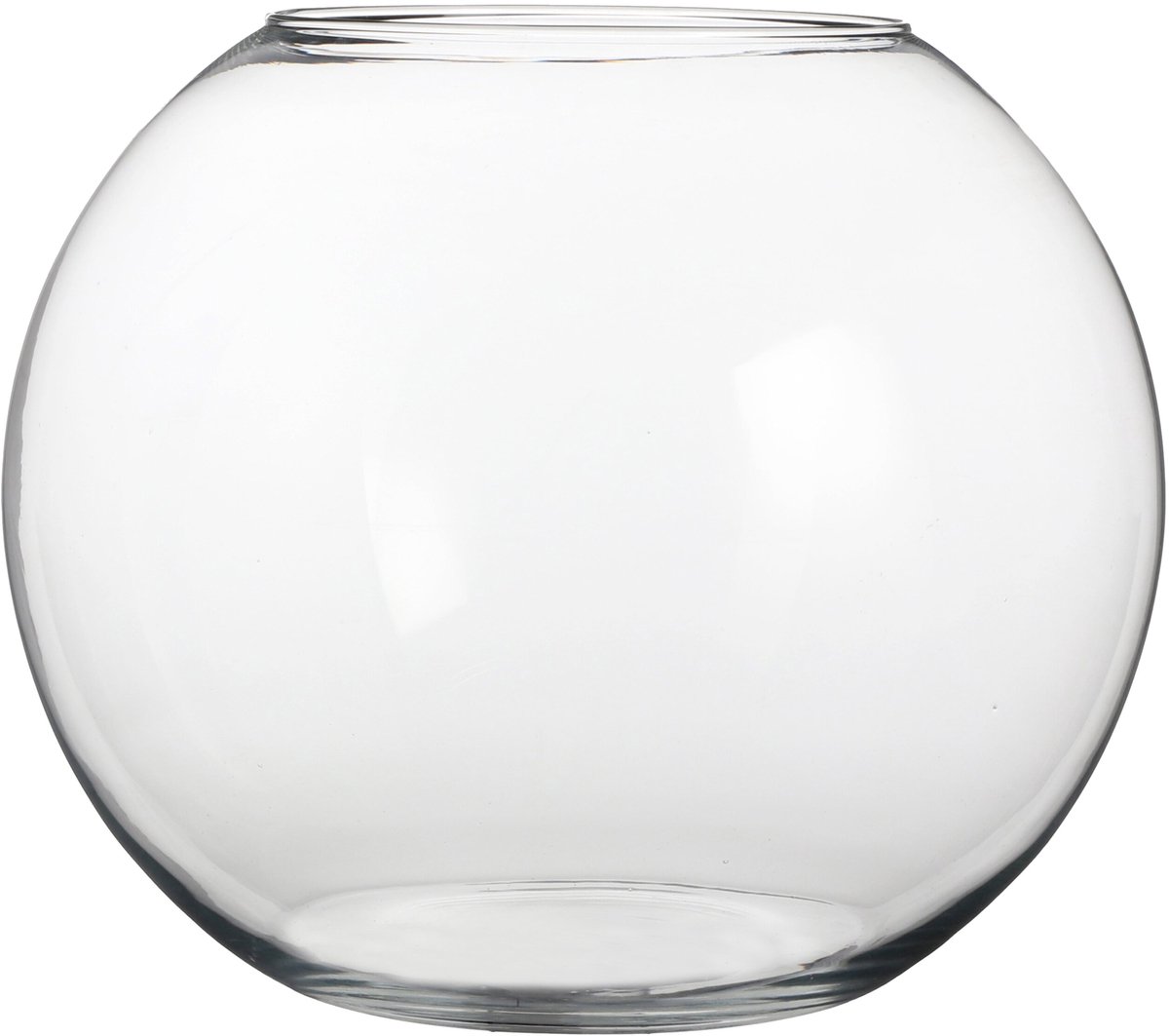 Mica Decorations Bolvaas/komvaas - glas - vissenkom - H40 cm