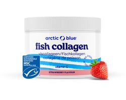 Arctic Blue Pure Viscollageen - Aardbei - met vitamine C - MSC - 150 gram