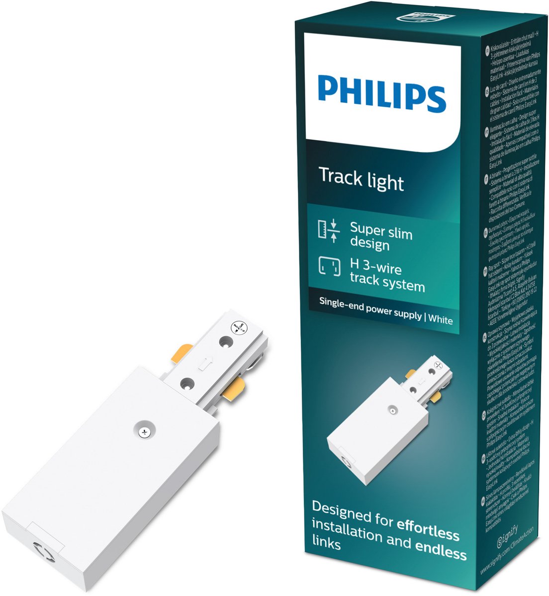 Philips EasyLink - Stroomaansluiting - Wit - Railverlichting