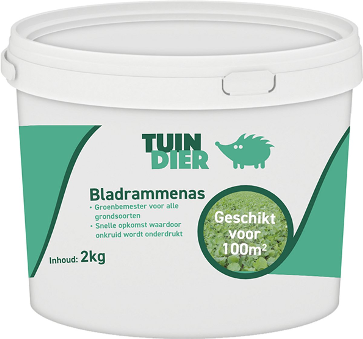 Bladrammenas groenbemester | Bladrammenas zaden | 3 jaar kiemkracht door handige bewaaremmer | 2 kilogram | 2.000 gram