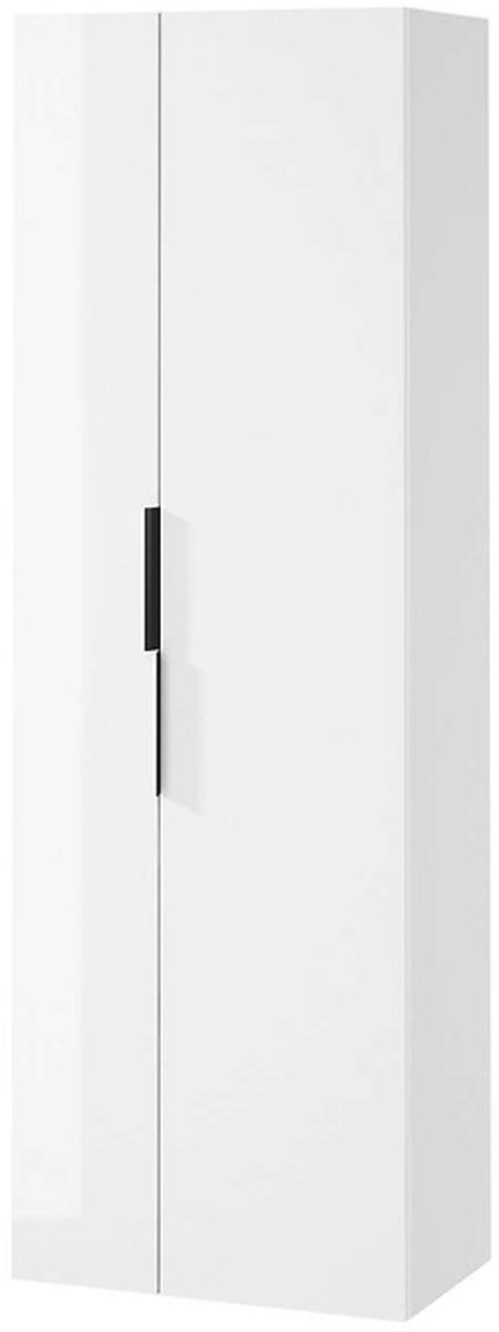 Cersanit City - Hoge kast, 180x60x36 cm, 2 deuren, wit S584-019-DSM