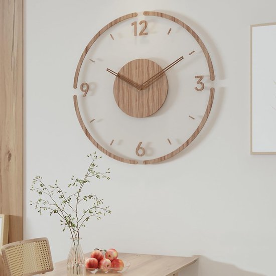 Wandklokken Simulatie Jaarring Houten Wandklok Houtnerf Stille Muur Opknoping Klok Horloge Coffe Kantoor Thuis Wanddecoratie Klok, SKU-2 Wandklokken Simulatie Jaarring Houten Wandklok Houtnerf Stille Muur Opknoping Klok Horloge Coffe Kantoor Thuis Wanddecoratie Klok, SKU-2