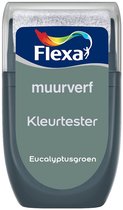Flexa - Kleurtester Muurverf - Eucalyptusgroen - Strak - Mengverf - 0.03L