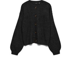 VERO MODA VMLEA LS O-NECK CARDIGAN NOOS Dames Vest - Maat L