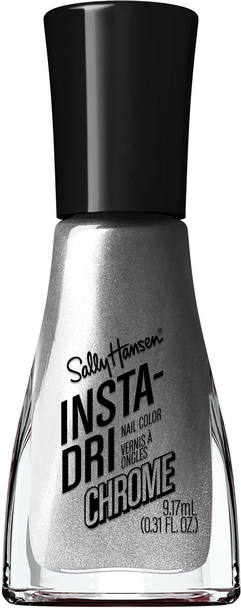 Sally Hansen Insta-Dri Nail Polish, Steel the Show, 9 ml