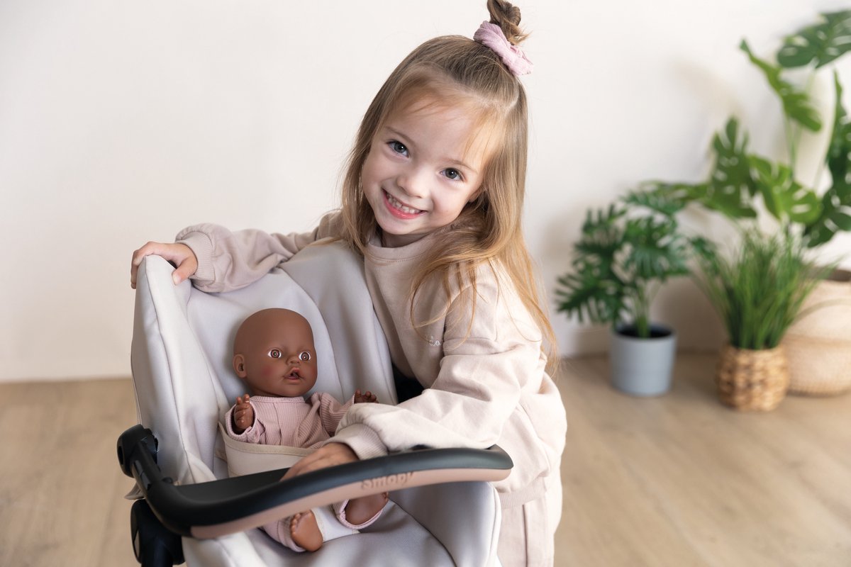 Smoby - Maxi cosi kinderstoel voor pop tot 42cm - schommel - autostoel - tablet – foto 3