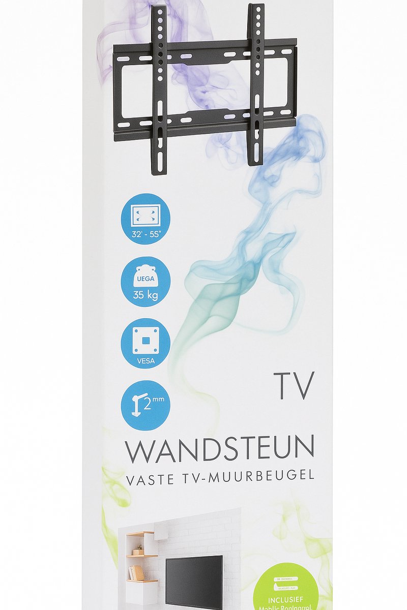 Envivo - TV Wandsteun - Kantelbaar - 32 tot 55 inch - VESA 400 - tot 50kg