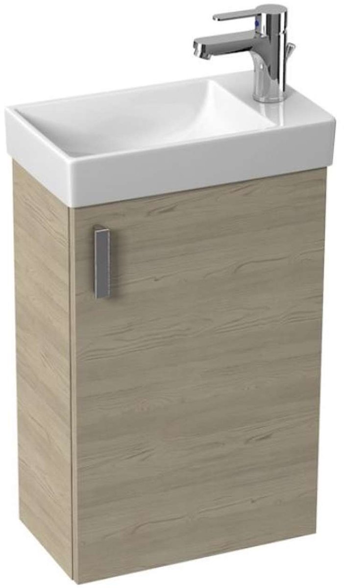 Jika Petit - Kast met fontein 41x66x23 cm, essen H45J5111755141