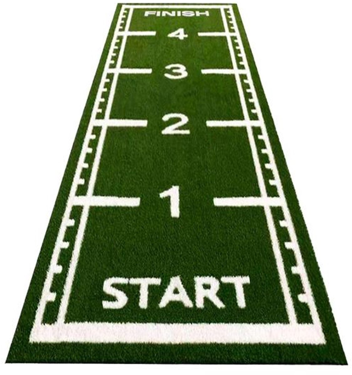 ForzaFit Sprinttrack kunstgras - Indoor/Outdoor - 5 x 1 meter - Groen - 25 mm