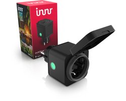 Innr Slimme Stekker - Zigbee - werkt met Philips Hue* en Alexa - Buiten Stekker - Outdoor Smart Plug met Energiemeter - IP54 Waterdicht - 1 Stuk