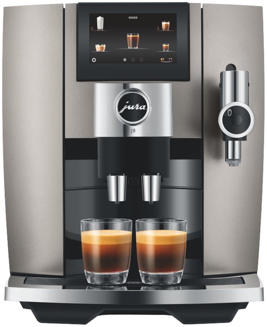 JURA J8 - Volautomatische espressomachine - Midnight Silver