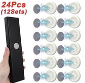 Kcvzitrds Magnetische Haken Muurbevestiging Anti Verloren Magneet Opslag Houder Voor Afstandsbediening Koelkast Sticker Home Organizer 6 Stks 1505721717