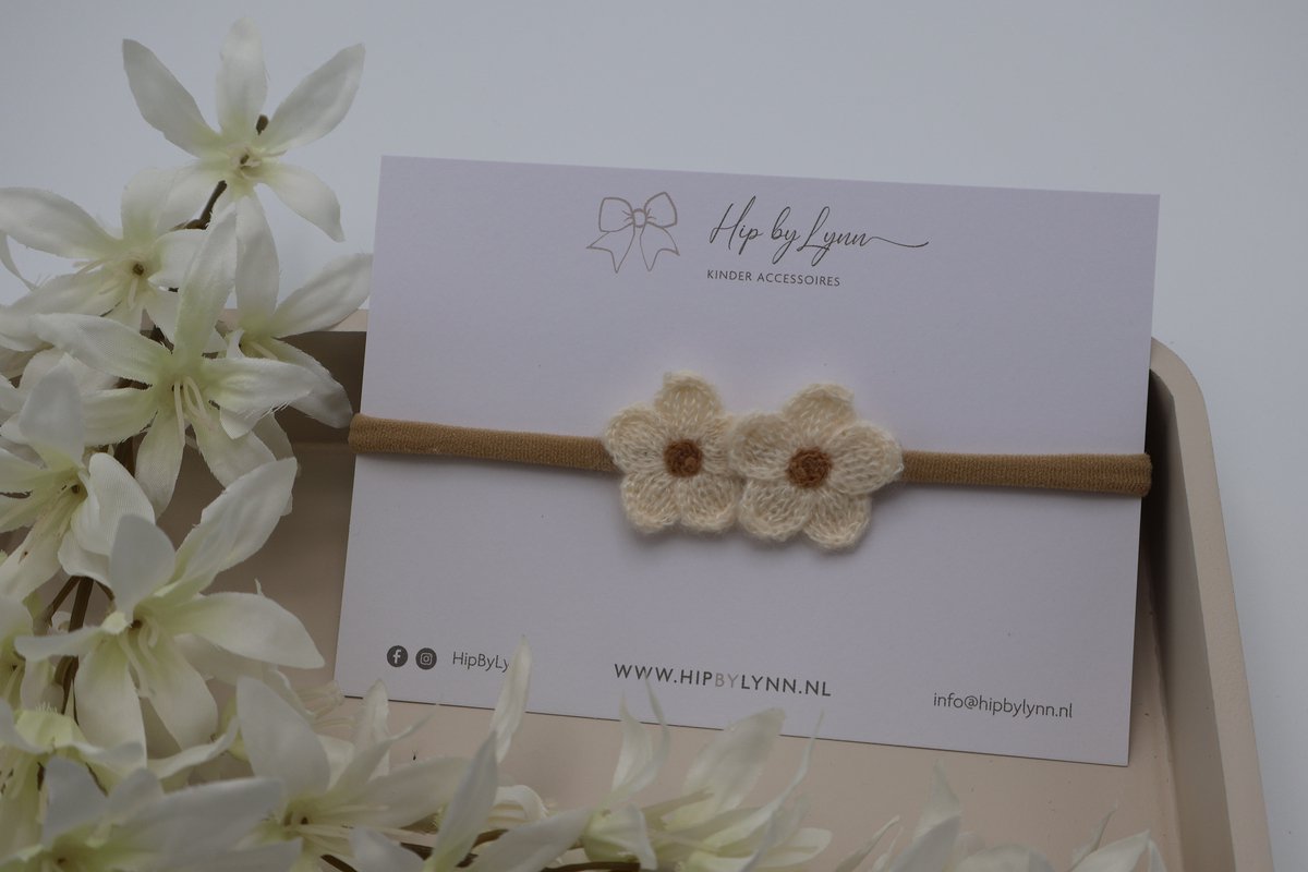 HipByLynn - Haarband Mila - Haarklem - Kinderaccessoires - Haaraccessoires - Haarband voor meisjes - Haarband voor Baby's