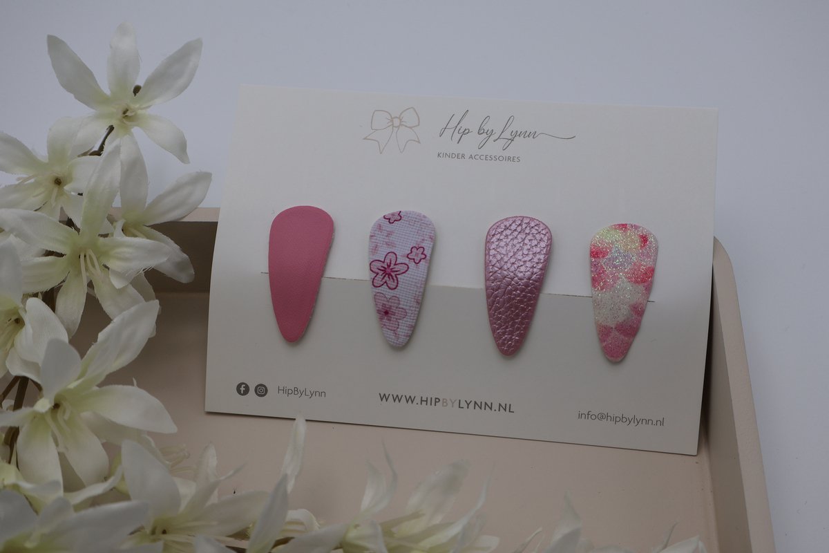 HipByLynn - Haarspeldjes Naomi - Haarklem - Klik klak Speldjes - Haarspeldjes kind - Voordeelset - Haaraccessoires - Kinderaccessoires