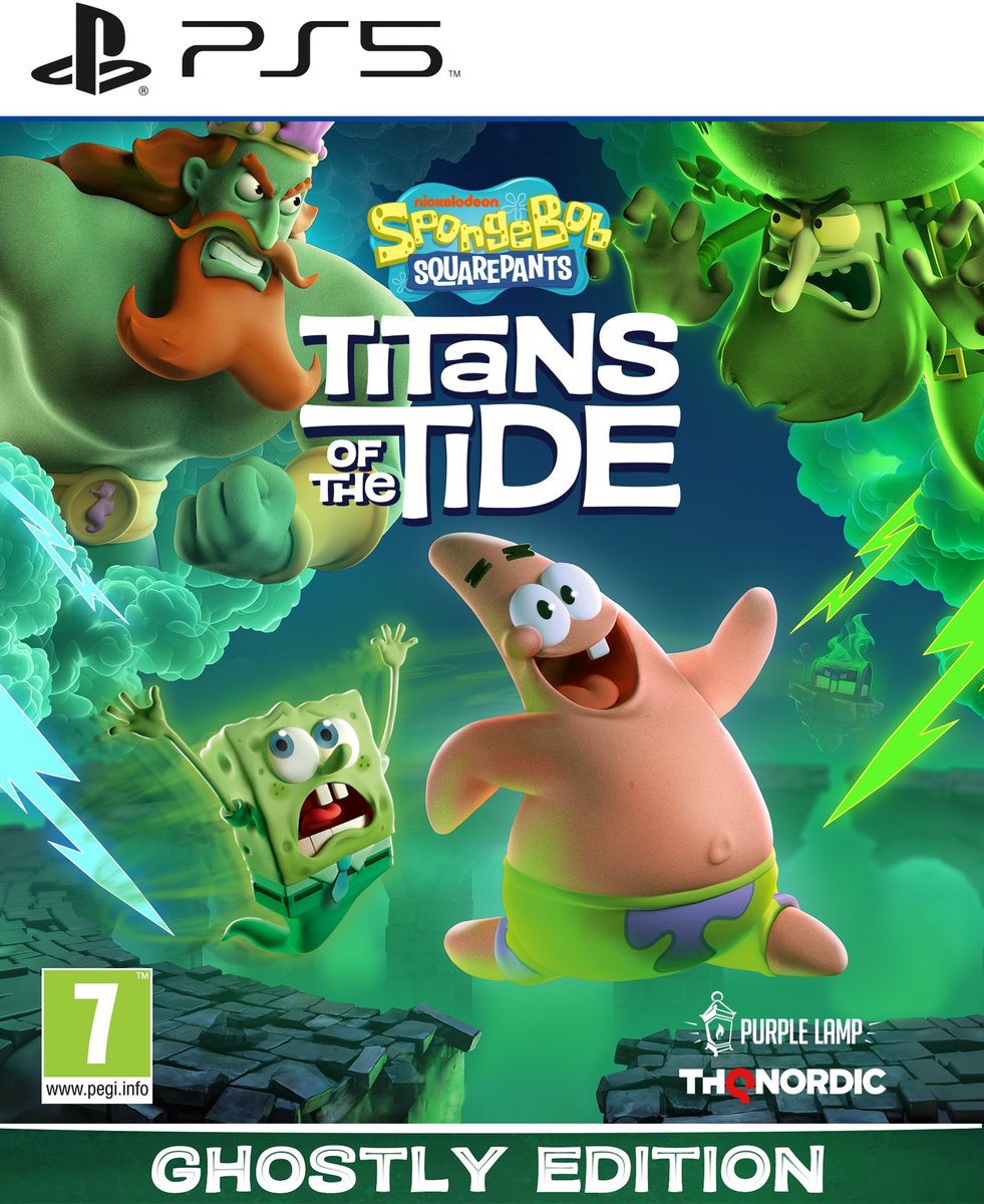 SpongeBob SquarePants: Titans of the Tide - Ghostly Edition - PS5