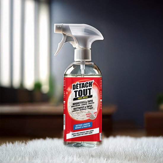 Détach'tout - Vlekverwijderaar vasttapijt & tapijt - 500ml