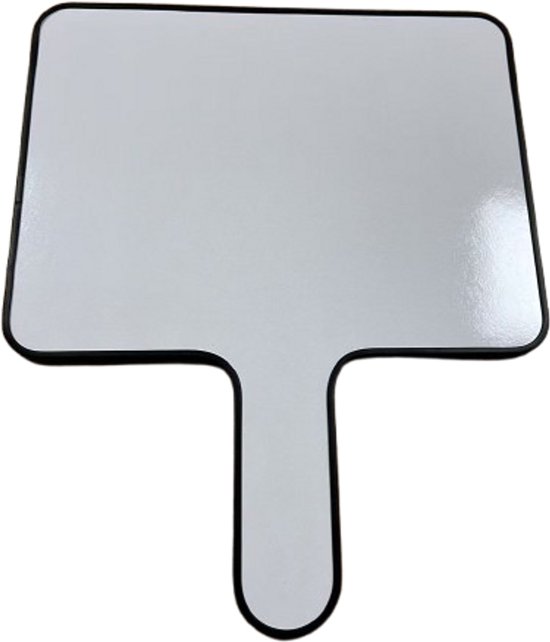 Whiteboard - Bedekt antwoordbord - Verzamelbaar knutselbord - Draagbare magnetische whiteboardpeddel - Antwoordbord - Droog uitwisbare paddle - Droog uitwisbaar whiteboard