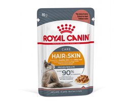 12x Royal Canin Hair & Skin Care Gravy Kattenvoer Nat 85 gr