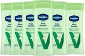 Vaseline Aloe Soothe Bodylotion - 6 x 400 ml
