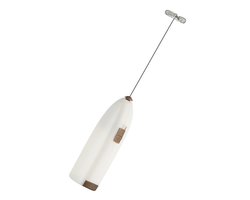 Boeste® Elektrische Melkopschuimer – Duurzaam, Compact & Ergonomisch Ontwerp - Wit
