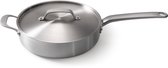Skottsberg - Hapjespan - Inductie - Ovenbestendig - Stainless Steel - 28 cm - RVS - Alle warmtebronnen