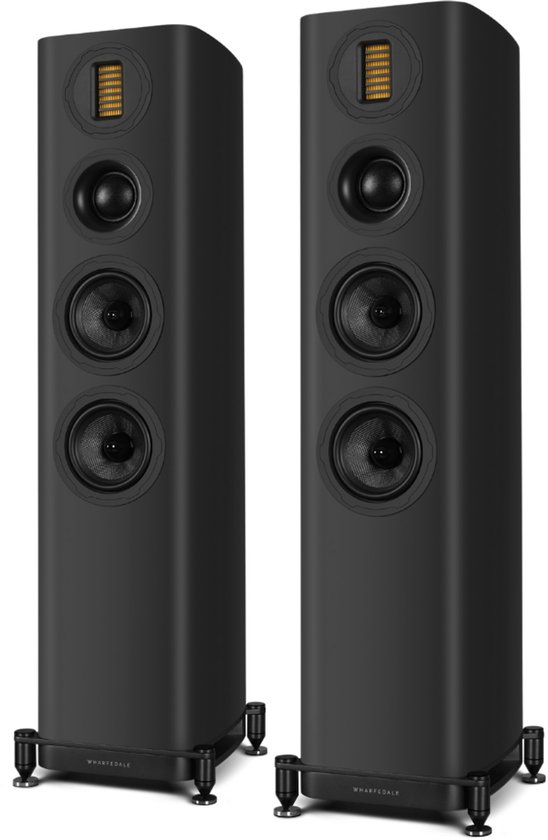 Wharfedale EVO 5.3 Vloerstaande Speakers - Hifi Stereo Set - Passieve Speaker - 3-Weg Luidsprekers - Zwart