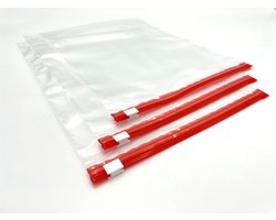 Hersluitbare Zakjes met Zipsluiting - 50 stuks - 35x28 cm - Gripzakjes