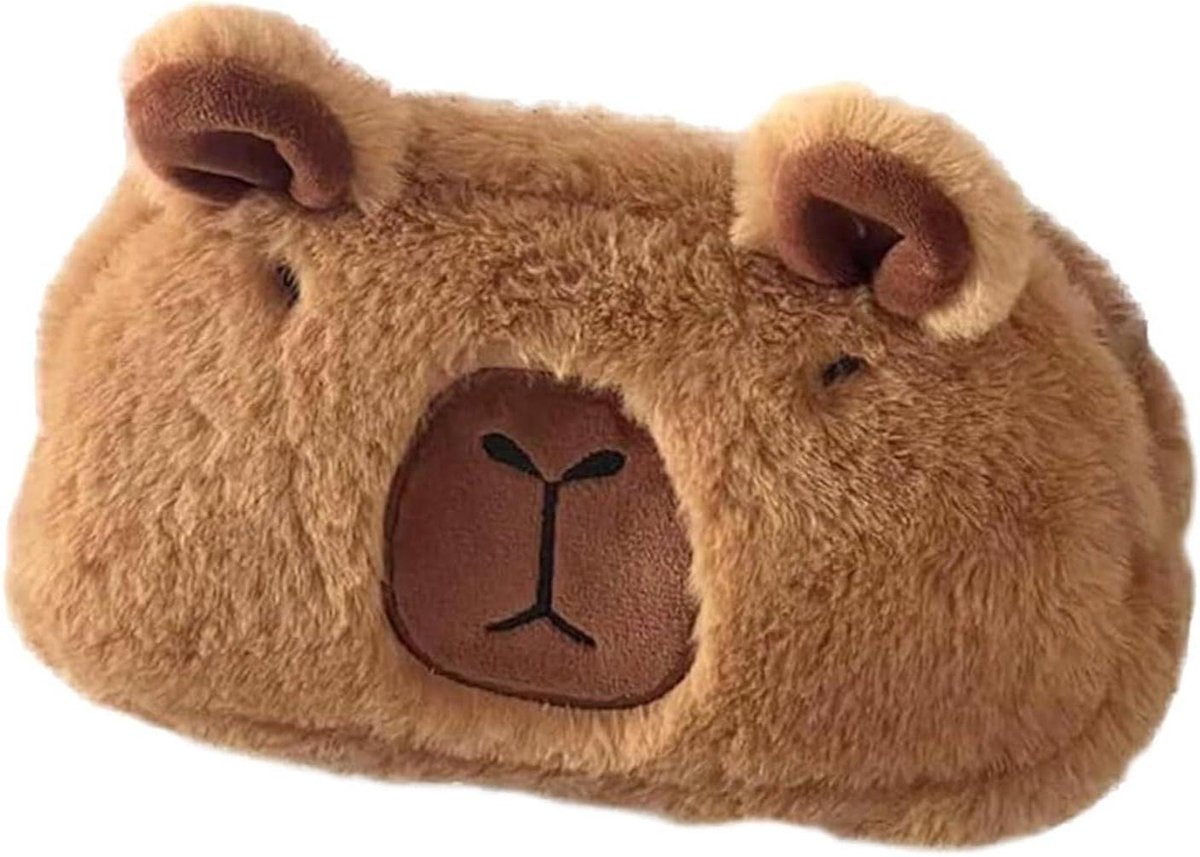 Pennenetui - Groot Capybara Cadeau voor Meisjes en Jongens - Grote Capaciteit Esthetisch Etui met Schattig Design