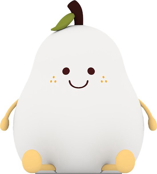 Pear Light - Kinder Kamer Lamp - USB Oplaadbaar - Draadloos Nachtlamp - Kindvriendelijk van Merkloos — afbeelding 4